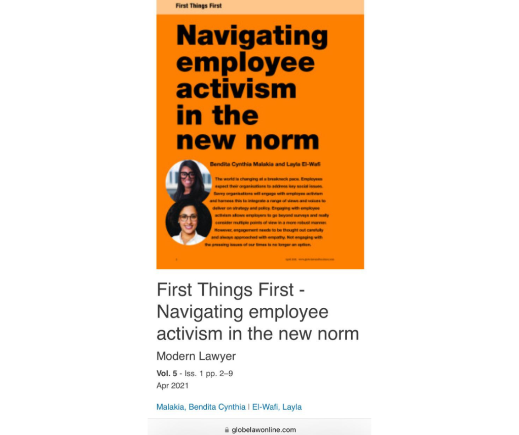 Navigating Employee Activism
